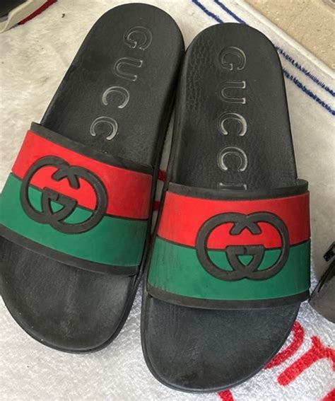 replica gucci stripe cuff|gucci slides authenticity.